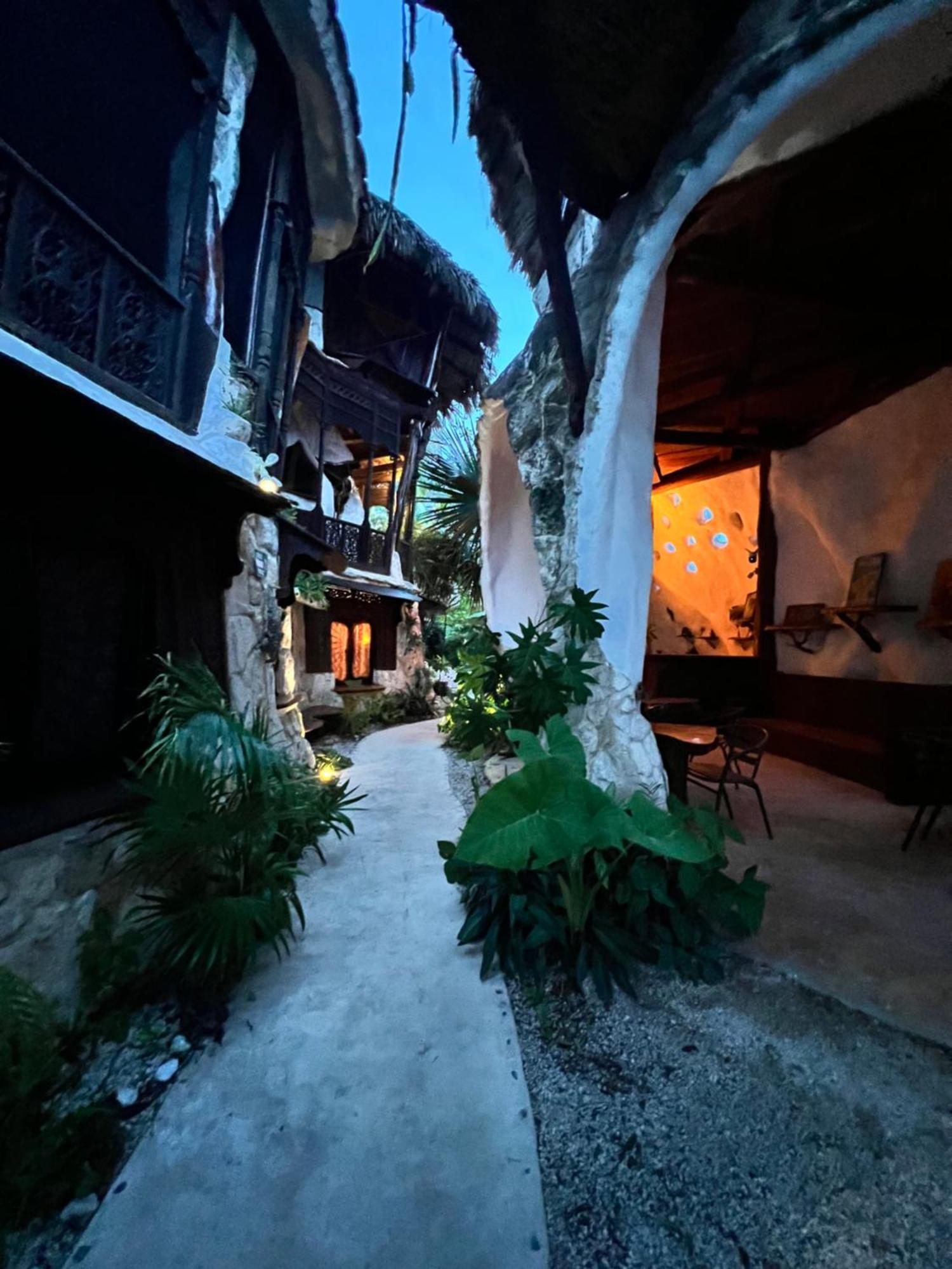 La Quinta Orquídea Acomodação com café da manhã Puerto Morelos Exterior foto