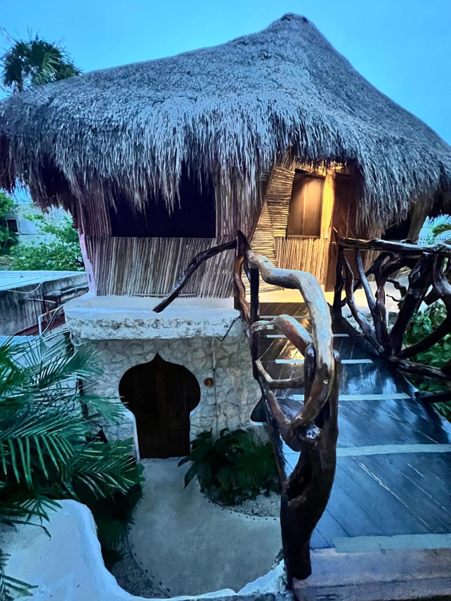La Quinta Orquídea Acomodação com café da manhã Puerto Morelos Exterior foto