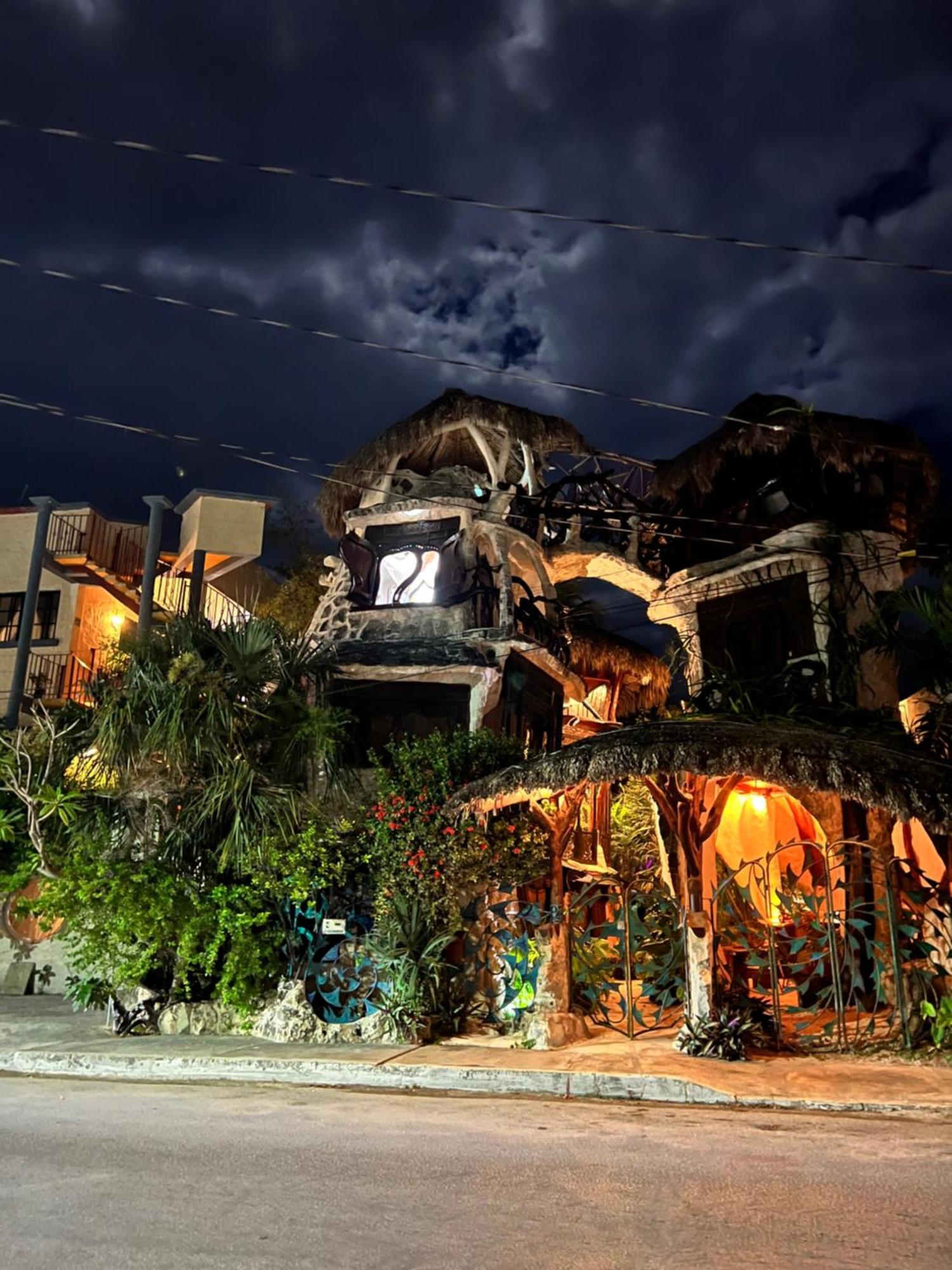 La Quinta Orquídea Acomodação com café da manhã Puerto Morelos Exterior foto