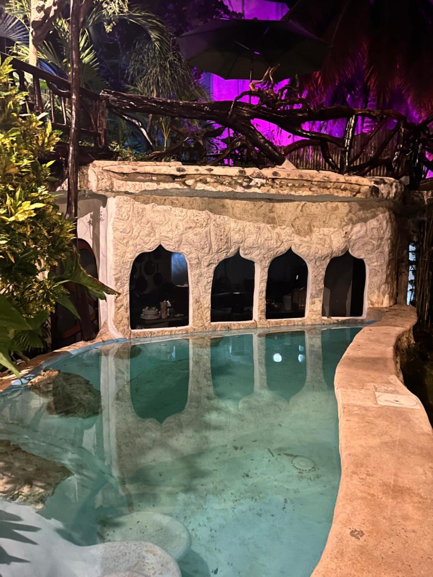 La Quinta Orquídea Acomodação com café da manhã Puerto Morelos Exterior foto