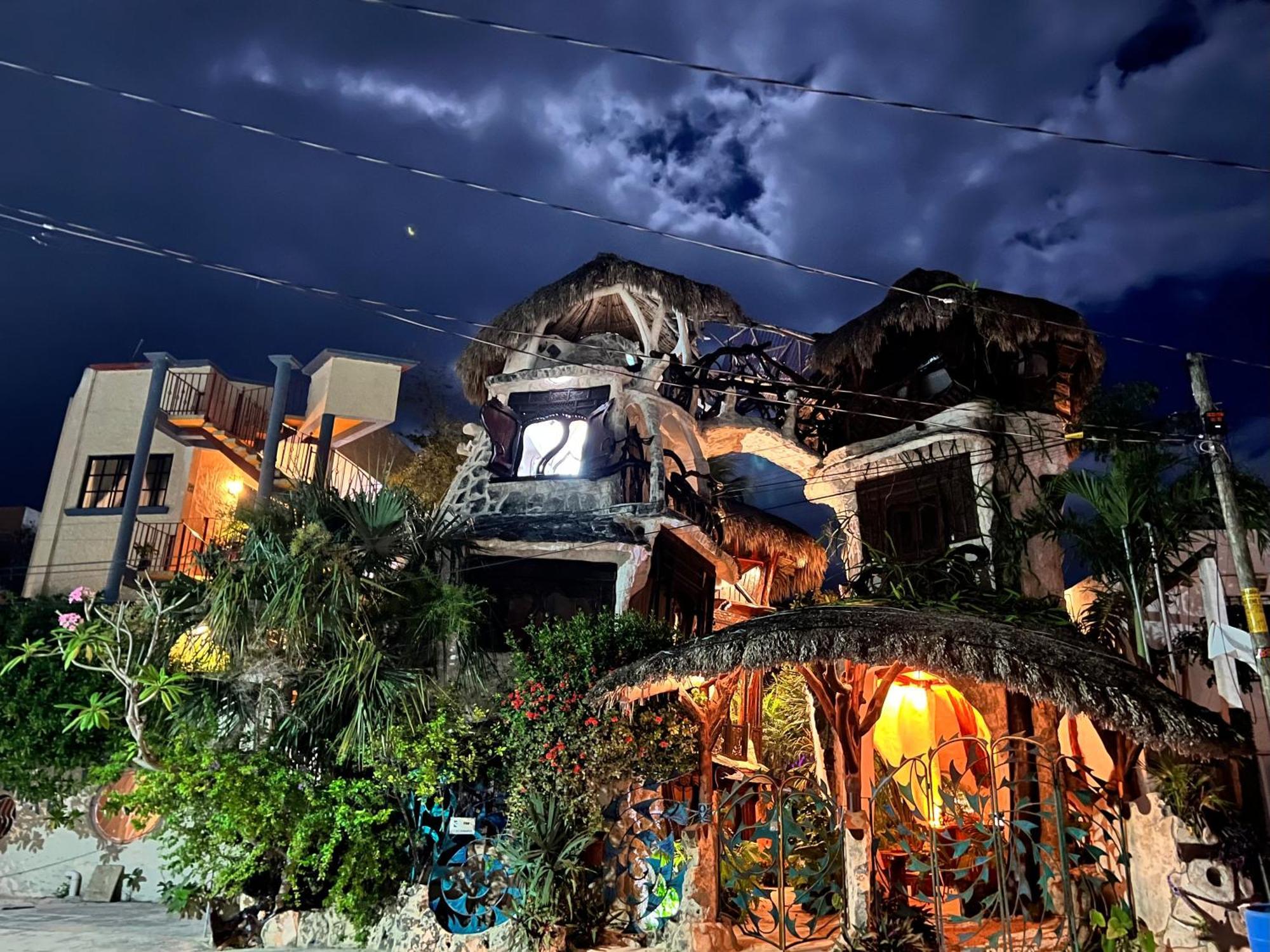 La Quinta Orquídea Acomodação com café da manhã Puerto Morelos Exterior foto