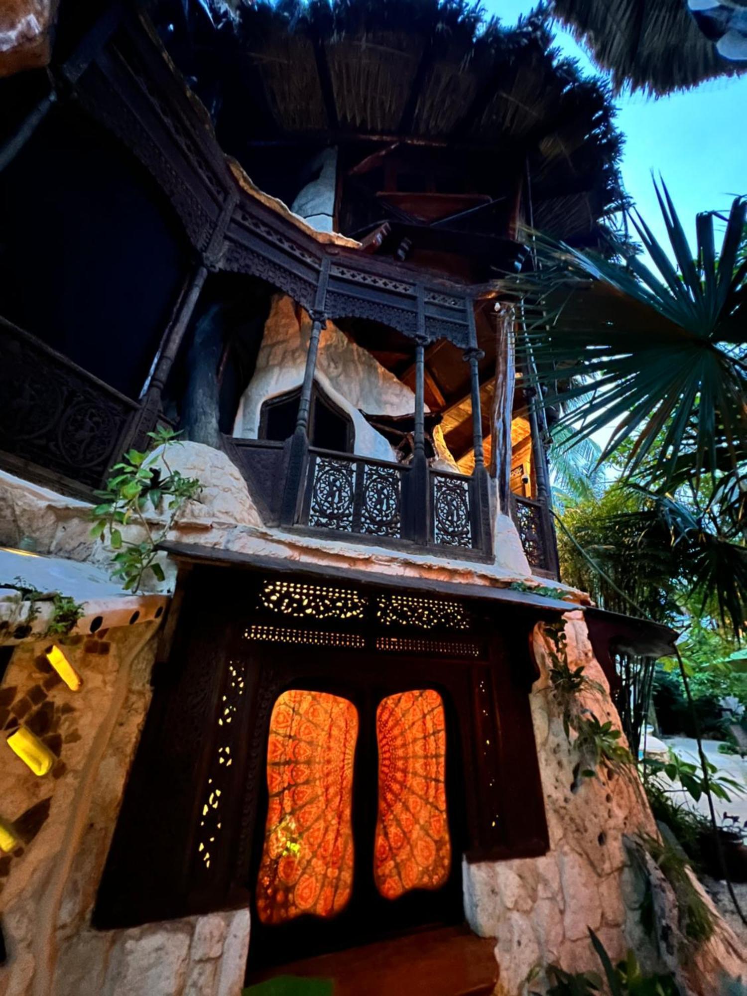 La Quinta Orquídea Acomodação com café da manhã Puerto Morelos Exterior foto