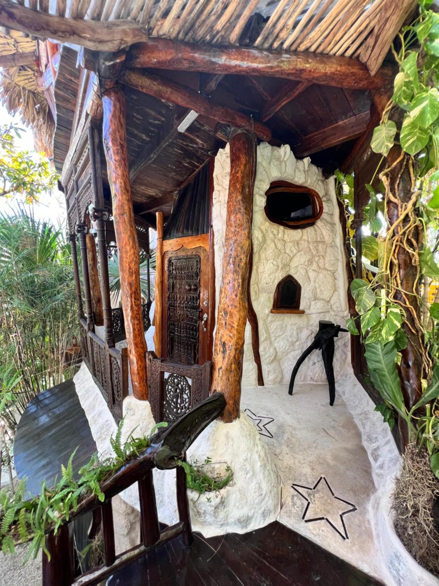 La Quinta Orquídea Acomodação com café da manhã Puerto Morelos Exterior foto